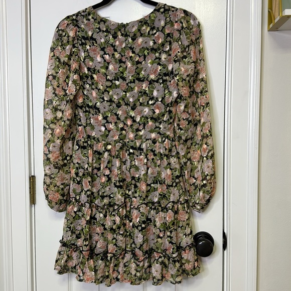 NWT Lush Pink and Green Ruffled Tiered Sundress - Picture 11 of 11